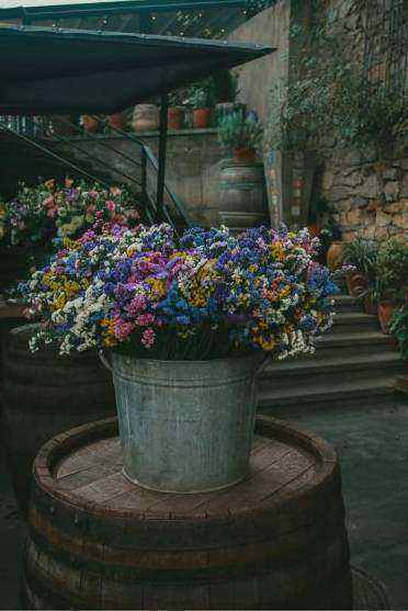 Passerella con petali